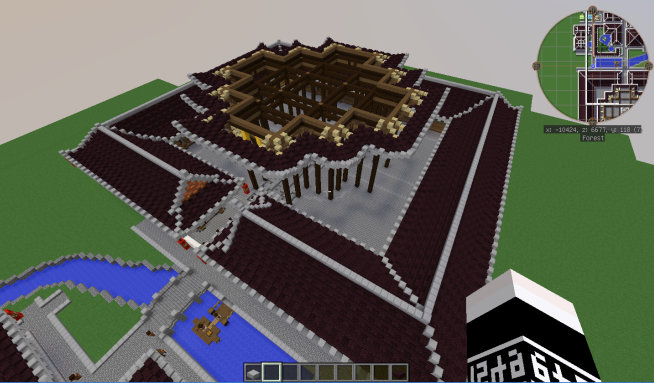 未完工的主建筑